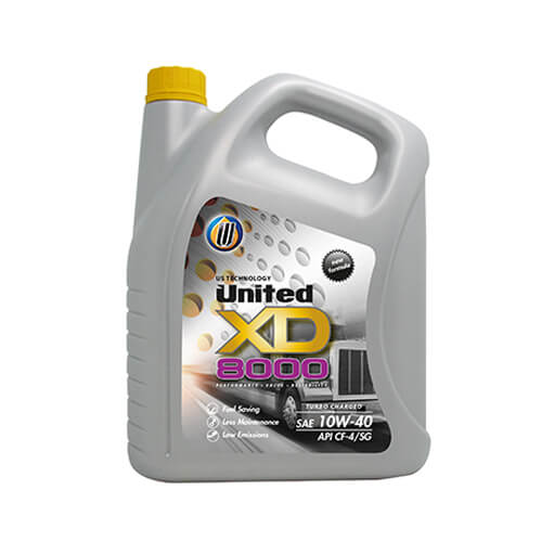 Моторное масло United XD 8000 CF4/SG 15W40 18L