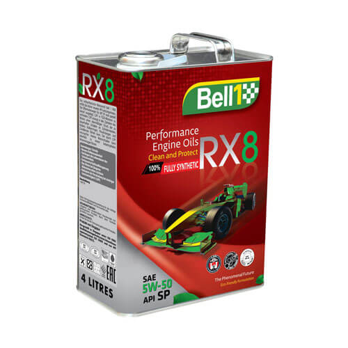 Моторное масло Bell1 RX-8 5W50 4L