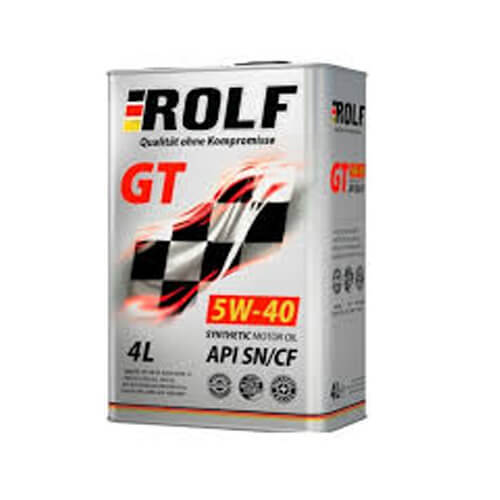 Моторное масло Rolf GT 5W40 4L