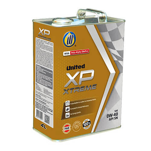  Моторное масло United XP Xtreme Performance 0W40 4L