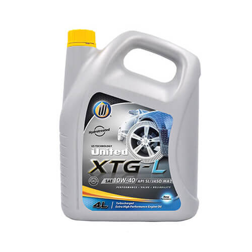 Моторное масло United XTG-L SL 10W40 (Hydrotreated) 4L