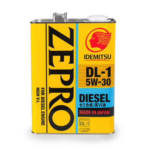 Моторное масло Idemitsu Zepro DL-1 5W30 4L