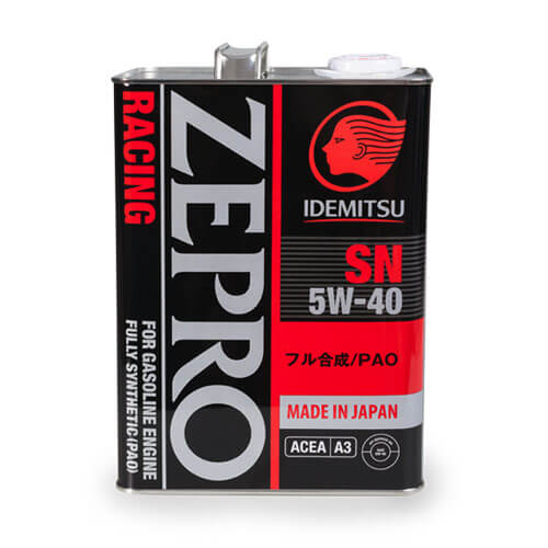 Моторное масло Idemitsu Zepro SN 5W40 4L