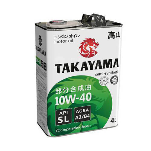 Моторное масло Takayama SL 10W40 4L