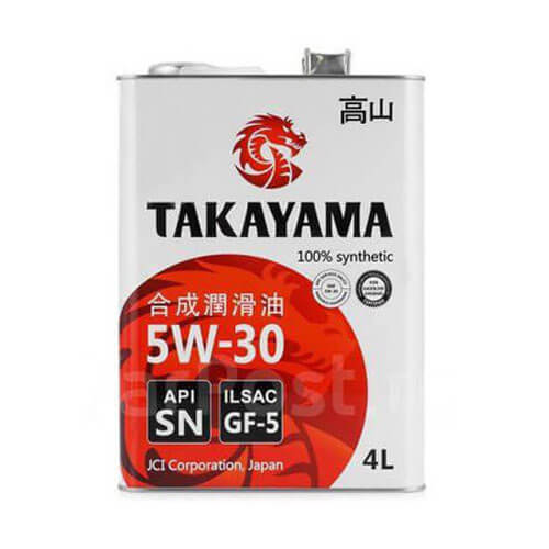 Моторное масло Takayama SL 5W30 4L